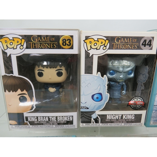 851 - Six Funko POP Game of Thrones Figures. All boxed and in unused condition. See photos for details.