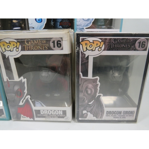 851 - Six Funko POP Game of Thrones Figures. All boxed and in unused condition. See photos for details.