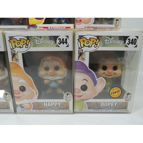 862 - Six Assorted Funko POP figures.   All boxed and in unused condition. See photos for details.