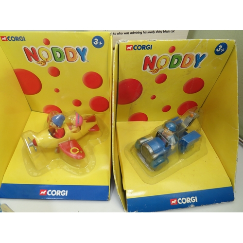 881 - Large Selection of Corgi, Noddy In Toyland Models. Most with boxes and in unused condition.  See pho... 