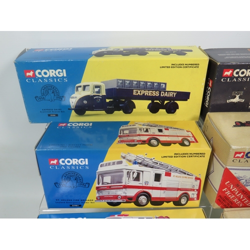 898 - Eight Corgi Classics Commercial Vehicles. All boxed and in unused conditions.  See photos for detail... 