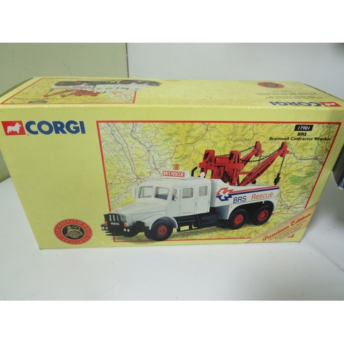 900 - Four Corgi Heavy Haulage and recovery sets. All boxed and in unused condition.  See photos for detai... 