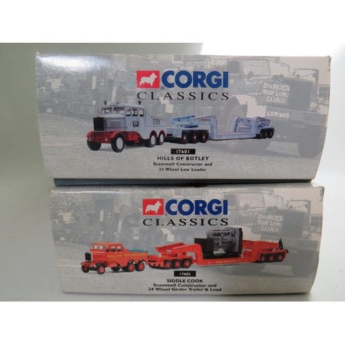 917 - Two Corgi Classics Heavy Construction sets. Both boxed and in unused condition. See photos for detai... 