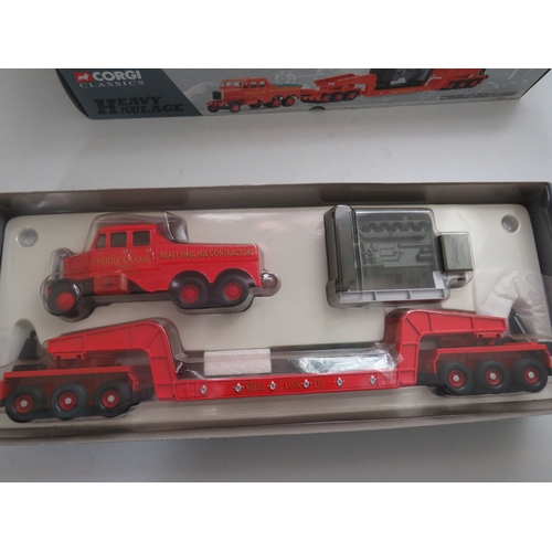 917 - Two Corgi Classics Heavy Construction sets. Both boxed and in unused condition. See photos for detai... 