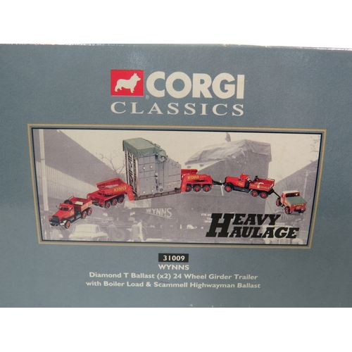 918 - Corgi Classics Large Heavy Haulage set.  Boxed and unused condition.  1:50 Scale in excellent order.... 