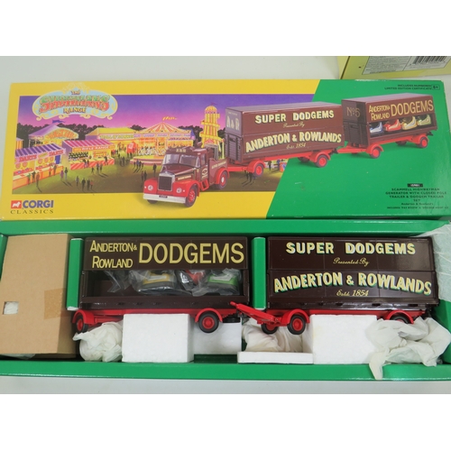 919 - Two Corgi Classics Circus Vehicle sets.  Both boxed and in unused condition.  See photos for details... 