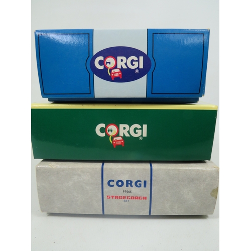 920 - Three Corgi Die Cast Model Gift sets. All boxed and in unused condition.  See photos for details.