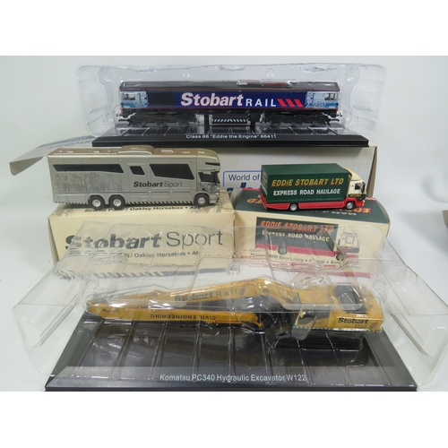 924 - Four Eddie Stobart Special Edition Collectors models,  Two are boxed but are ex display.  See photos... 