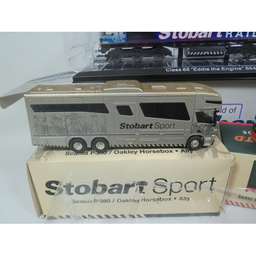 924 - Four Eddie Stobart Special Edition Collectors models,  Two are boxed but are ex display.  See photos... 