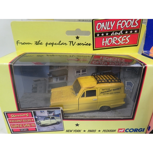 927 - Four Corgi TV & Film Die cast Models.   All boxed and unused. See photos for details.