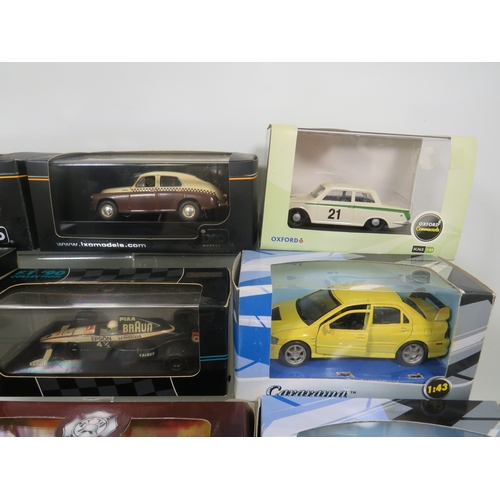 935 - Twelve  Die Cast model vehicles by various makers to include Corgi and Oxford, see photos