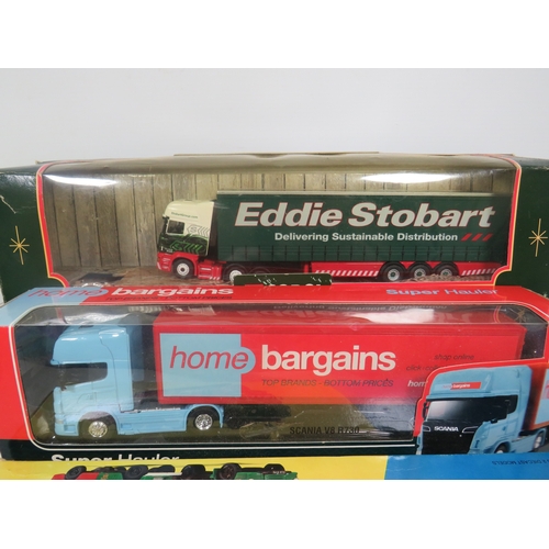 937 - Four Die Cast Metal Trucks, two by Corgi. Boxed .  See photos.