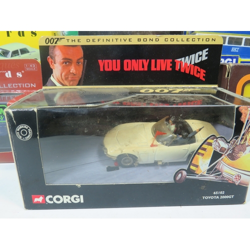 945 - Selection of Die Cast Model Cars by various makers such as Corgi, Vanguards etc. all boxed. See phot... 