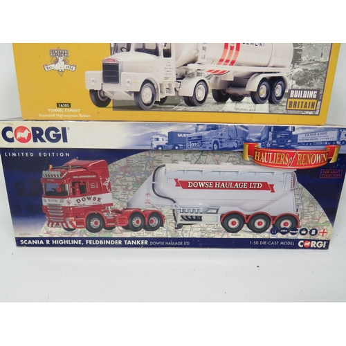 947 - Three Corgi Die cast Trucks. All boxed and in unused condition  see photos.