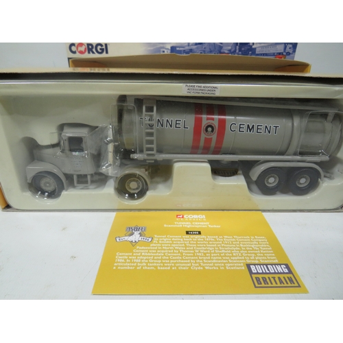 947 - Three Corgi Die cast Trucks. All boxed and in unused condition  see photos.