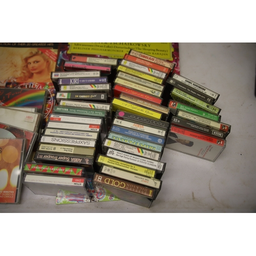 1213 - Large Selection of LP's CD's and Single plus cassette tapes. All genres. See photos