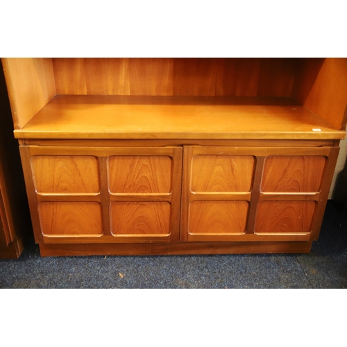 1269 - Nathan (squares) Illuminated Wall unit in good condition which measures approx H:76 x W:40 x D:18 in... 