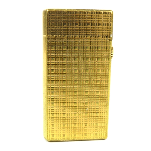 1459 - Vintage gold plated Dunhill 70 lighter.