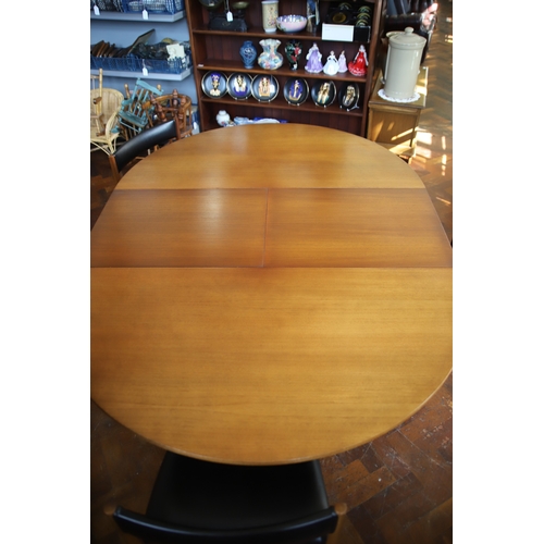 1391 - A.H Macintosh Extending Table and Chairs in exceptional condition; H:29 x W:66 (Extended)  D:48 inch... 