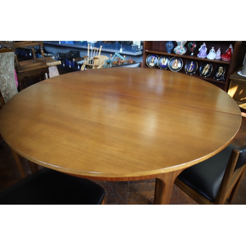 1391 - A.H Macintosh Extending Table and Chairs in exceptional condition; H:29 x W:66 (Extended)  D:48 inch... 