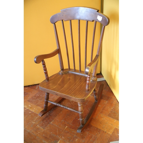 1394 - Childs Vintage style Rocking chair,  31 inches tall. See photos.