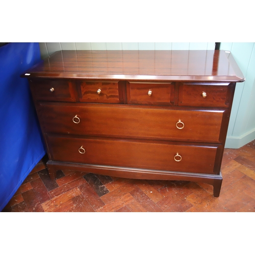 1700 - Stag/Minstrel Bedroom Chest of Drawers H:29 x W:42 x D:18 inches. In good overall condition. See pho... 