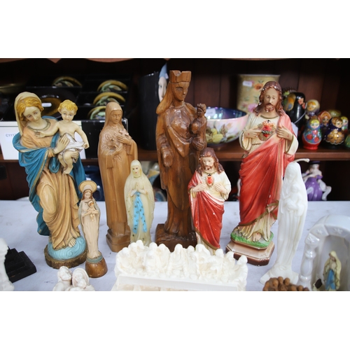 1699 - Selection of Various religeous statues.  See photos.