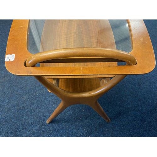 1263 - Mid 20th Century side table/serving tray by Hans Olsen, 1950's piece, very hard to find.   Will need... 