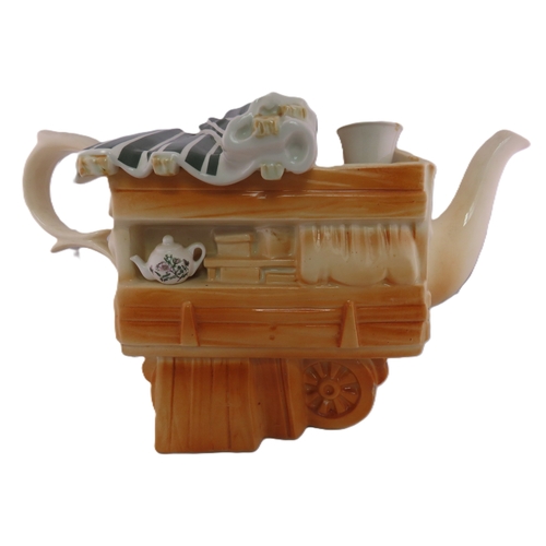 16 - Portmeirion potteries china stall teapot.