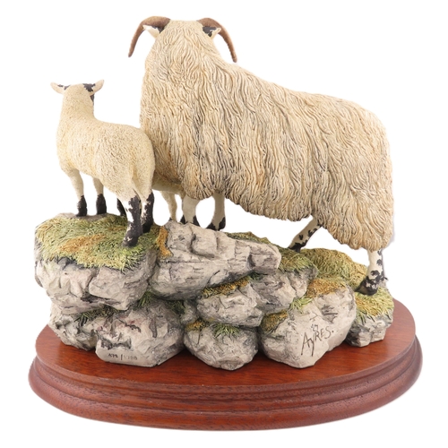 35 - Limited edition Border fine arts sculpture 'A Ewe and a pair' B0238, No 478/1750 comes with cert and... 
