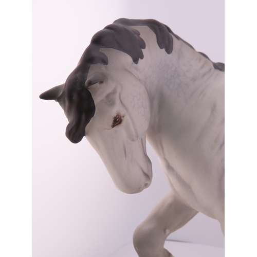 47 - Beswick Grey Action matte shire, model number 2578. 8 1/4