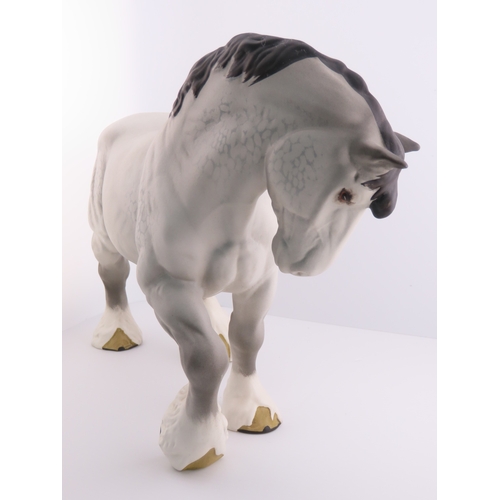 47 - Beswick Grey Action matte shire, model number 2578. 8 1/4
