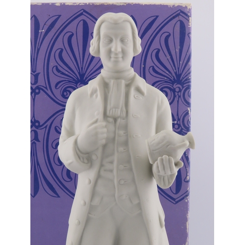 51 - Wedgwood Jasperware limited edition Josiah Wedgwood figurine, 331 of 2000. 9.5