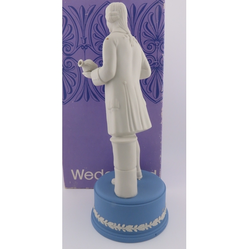 51 - Wedgwood Jasperware limited edition Josiah Wedgwood figurine, 331 of 2000. 9.5