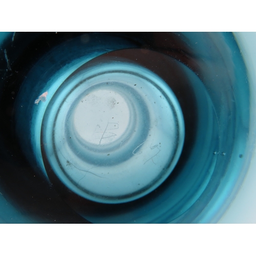 6 - Ellis Bergh vintage Kosta Boda uranium art glass vase, signed to the base with a B & 62, 9.5