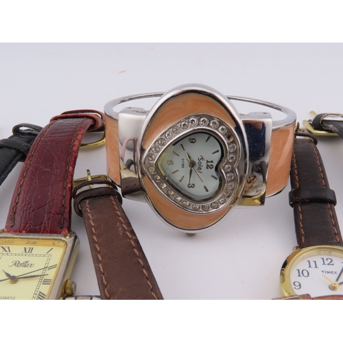 151 - Selection of Quartz wristwatches.