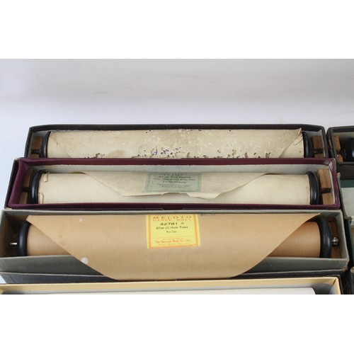 303 - Assorted Piano Rolls Boxed Vintage 'You are my sunshine' Untested 2311053