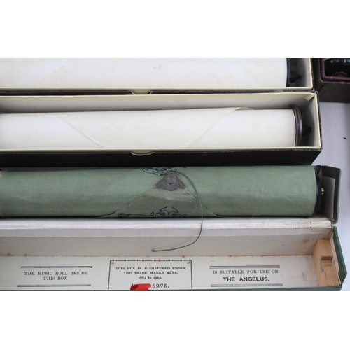 303 - Assorted Piano Rolls Boxed Vintage 'You are my sunshine' Untested 2311053