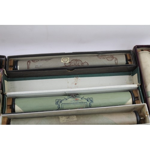 303 - Assorted Piano Rolls Boxed Vintage 'You are my sunshine' Untested 2311053