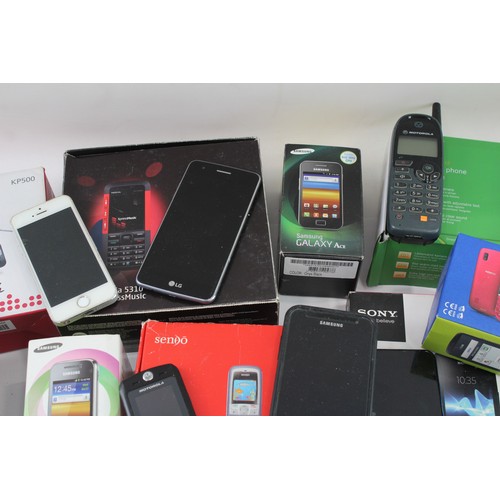 305 - Mobile Phone Collection Boxed Inc Nokia LG Samsung Untested & Unchecked 2311137