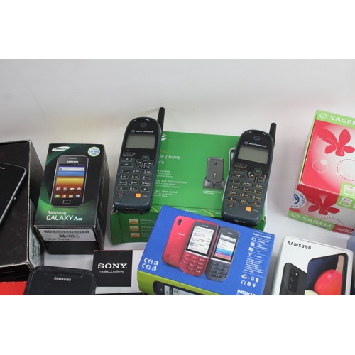 305 - Mobile Phone Collection Boxed Inc Nokia LG Samsung Untested & Unchecked 2311137