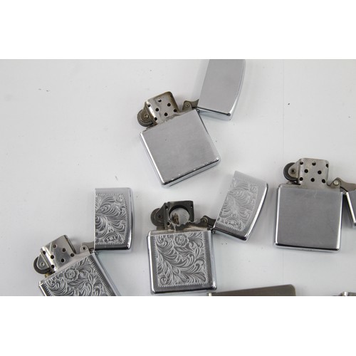 316 - Zippo Lighters Inc Arsenal Football Club Boxed Brass Job Lot 2335894
