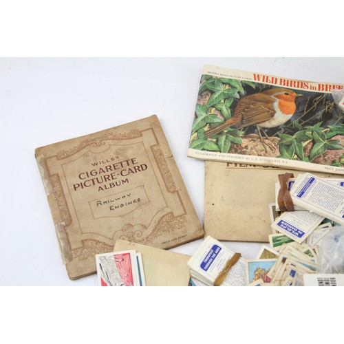 327 - Cigarette Cards Job Lot Tobacciana Collectables Wild Birds Britain Railway  570441