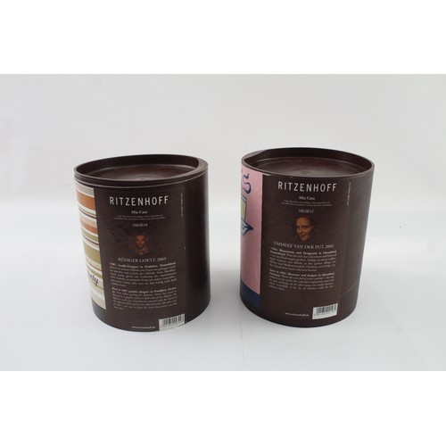 338 - Ritzenhoff Mia Cara Latte Macchiato Sets Inc Glasses Spoons Saucers 578435