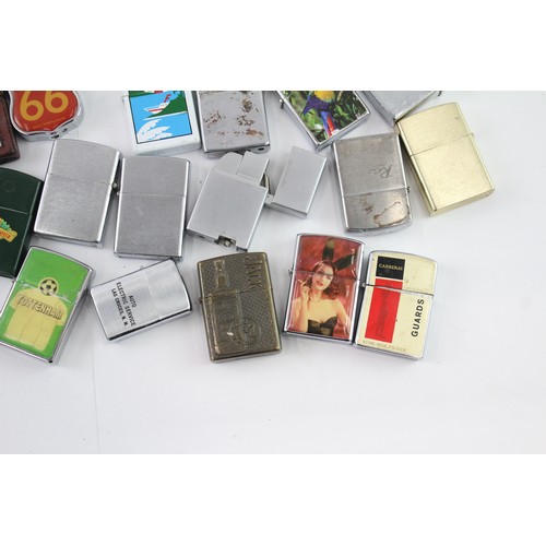341 - Pocket Lighters Tobacciana Collectables Inc Zippo Style JackDaniels Ronson Zippo 578448