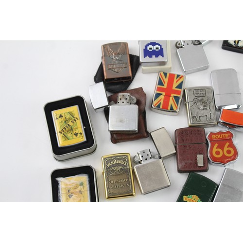 341 - Pocket Lighters Tobacciana Collectables Inc Zippo Style JackDaniels Ronson Zippo 578448