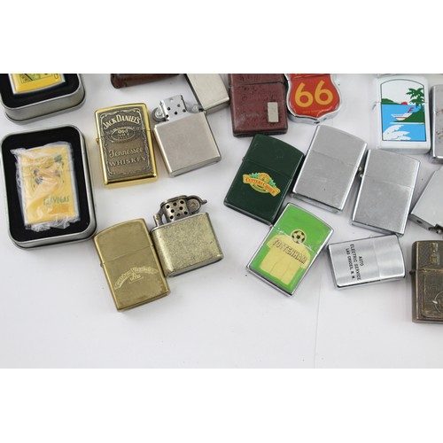 341 - Pocket Lighters Tobacciana Collectables Inc Zippo Style JackDaniels Ronson Zippo 578448