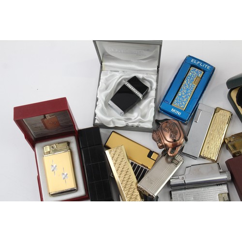 342 - Pocket Lighters Tobacciana Collectables Inc Ronson boxed Musical Hadson 578454