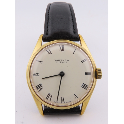 511 - Waltham Antimagnetic wristwatch, working