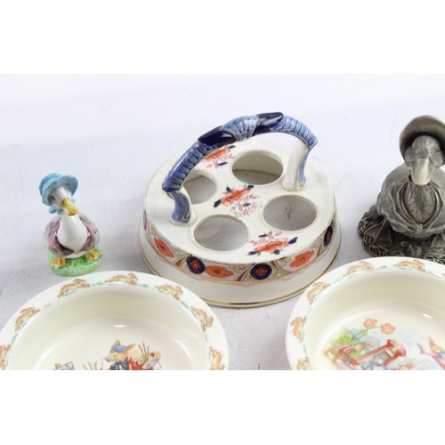 373 - Assorted Ornaments Inc Beatrix Potter Bunnykins Royal Doulton Bowls Job Lot 579050